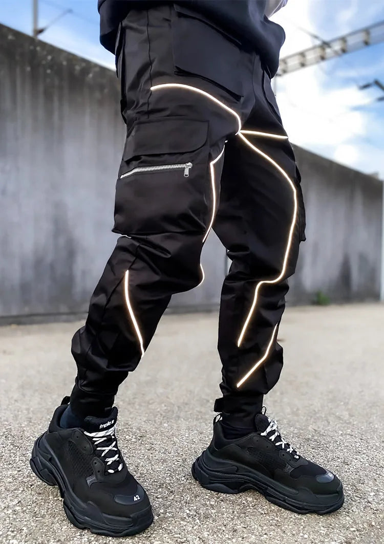 saferido Europe And America Personality Tide Brand Loose Multi-pocket Leisure Cargo Pants Men's Summer Cotton Men's Trousers