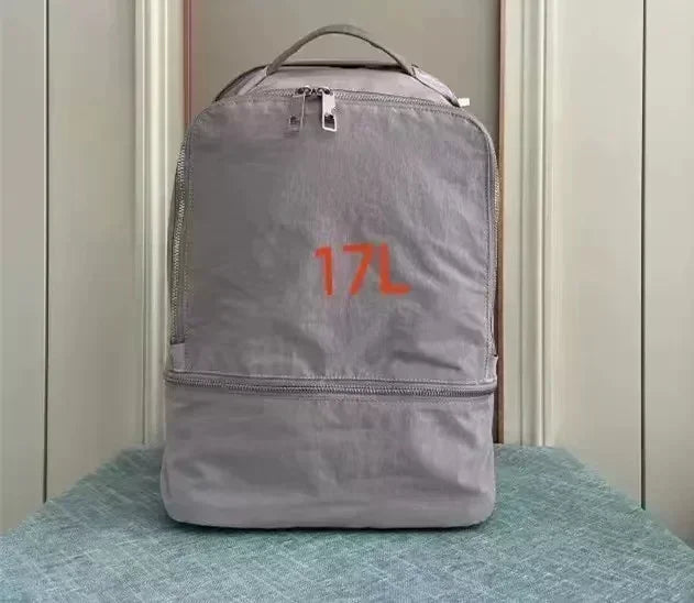 Lemon Unisex City Adventurer Yoga Backpack Bag Casual waterproof Sports Fitness Bag Multifunctional Large Capacity Backpack