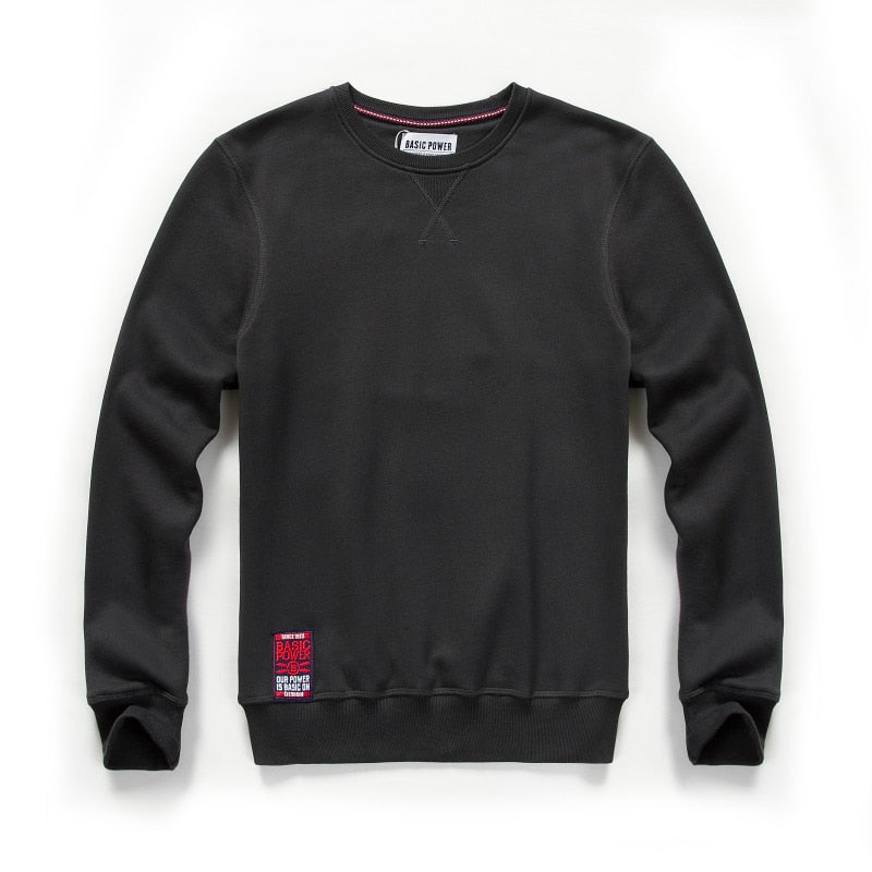 New Pullover for Men Clothes Goth Manga O-neck Casual Letter Print Tracksuit Tops Winter Sport Sweatshirt Sweater Velvet