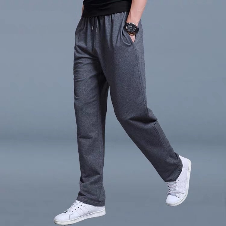 Fashion Sports Pants Man New Spring Large Size 5XL Loose Casual Student Sweatpants Men's Straight Training Trousers Joggers
