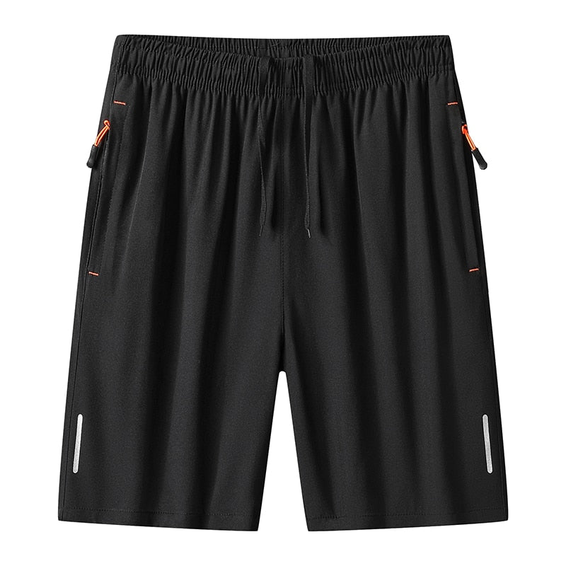 Men's Sports Casual Shorts Spring and Summer New Ice Silk Quick Dry Loose Basketball Pants Personality Fashion Beach Pants