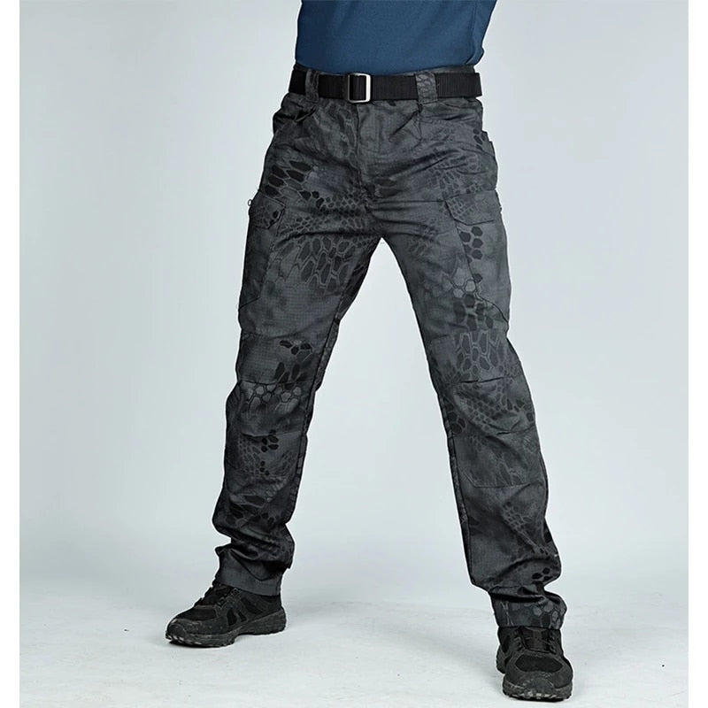 Men's Camouflage Military Pants Sportswear Outdoor Male Trousers Army Activity Cargo Joggers Workout Training Tactical Pants