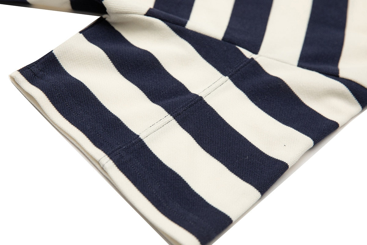 Color Match Striped 100% Cotton Short Sleeve Summer Tshirts for Men Round Neck Retro Patchwork Oversized Tees Casual Tank Tops