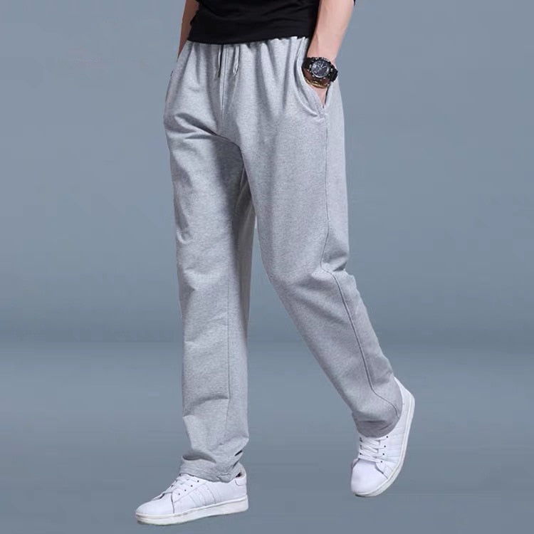 Fashion Sports Pants Man New Spring Large Size 5XL Loose Casual Student Sweatpants Men's Straight Training Trousers Joggers