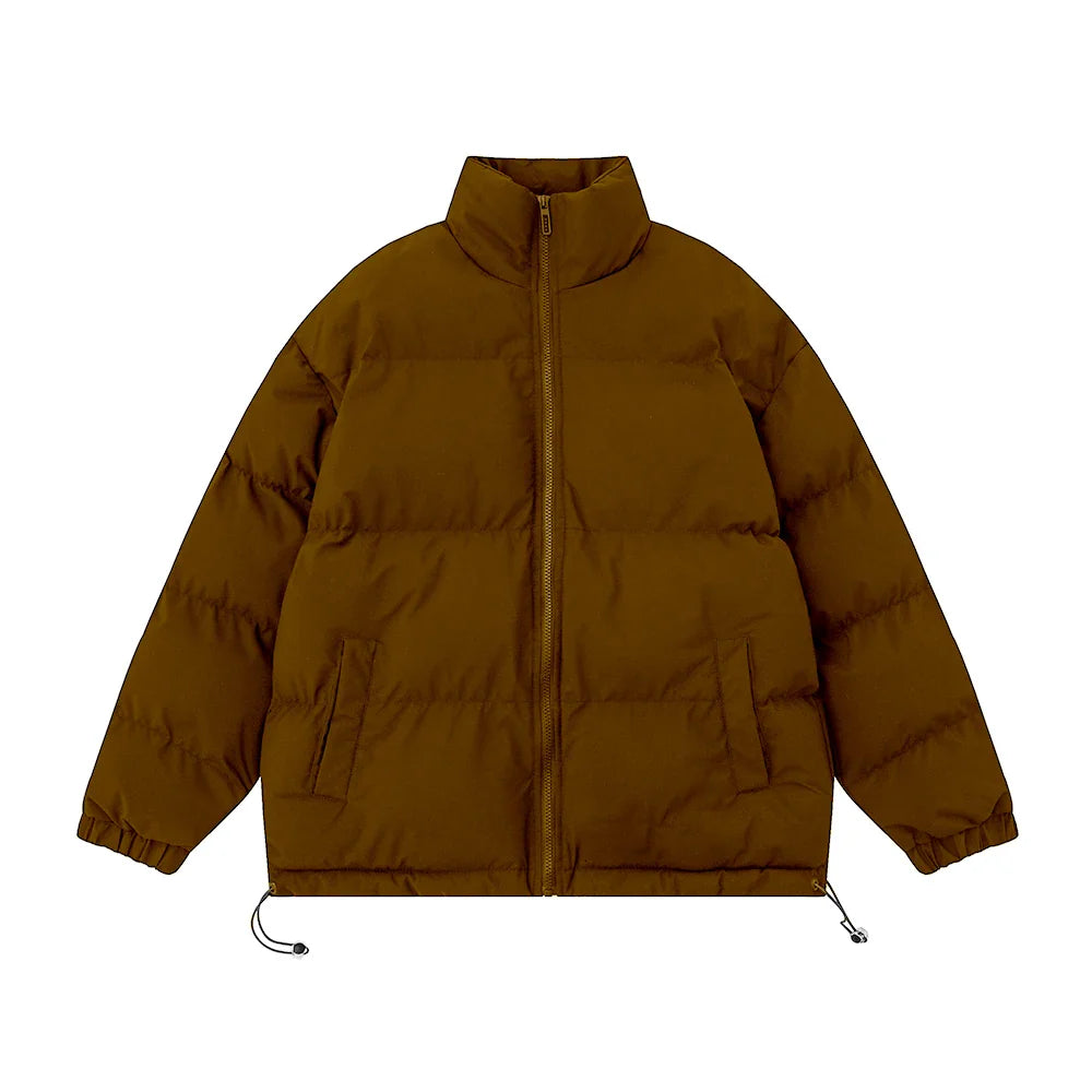 saferido Y2k Korean Fashions Thick Puffer Jackets Black Winter Puffer Jacket Harajuku Parkas Streetwear Quilted Jackets Coats