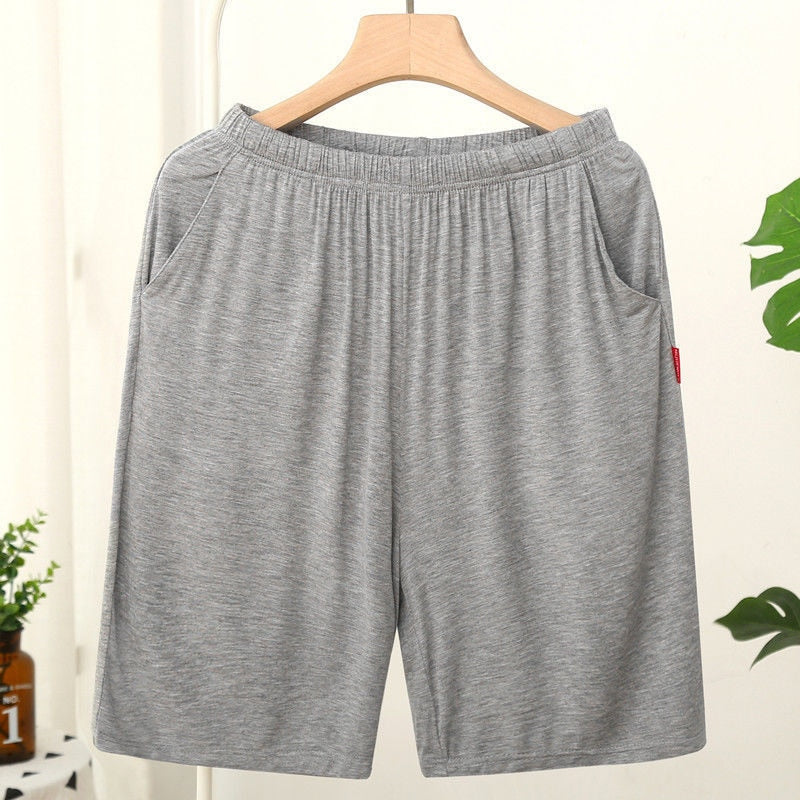 Homme Short Mens Jogging Casual Sweatpant Men size 6XL Breathable Home shorts Beach Solid Cotton Shorts Men Striped Panties