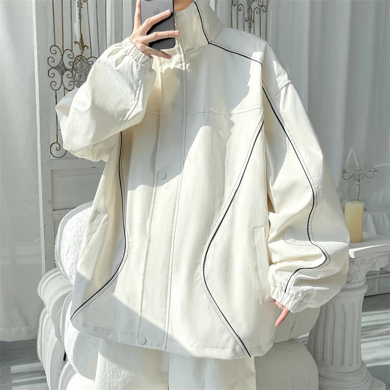 saferido Men's Korean Style Clothes for Men Outerwear Original Clothing Harajuku Men's Coats Models 2024 Spring Jackets Popular