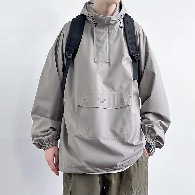 Men's Jacket New Outdoor Waterproof Windbreaker Jacket Hooded Design Windproof Men's Jacket Chaquetas hombre
