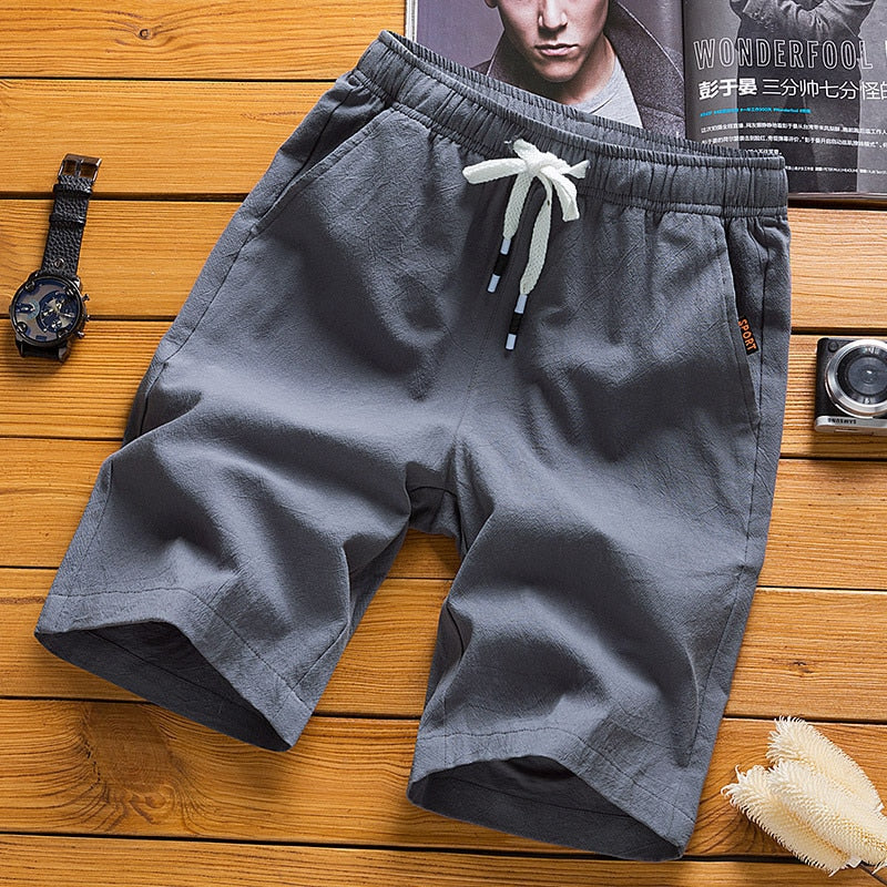 New Men‘s Jogging Pants Streetwear Loose Casual Cotton Linen Trouser Man Harem Pants Harajuku Oversized Men Sweatpants 5XL