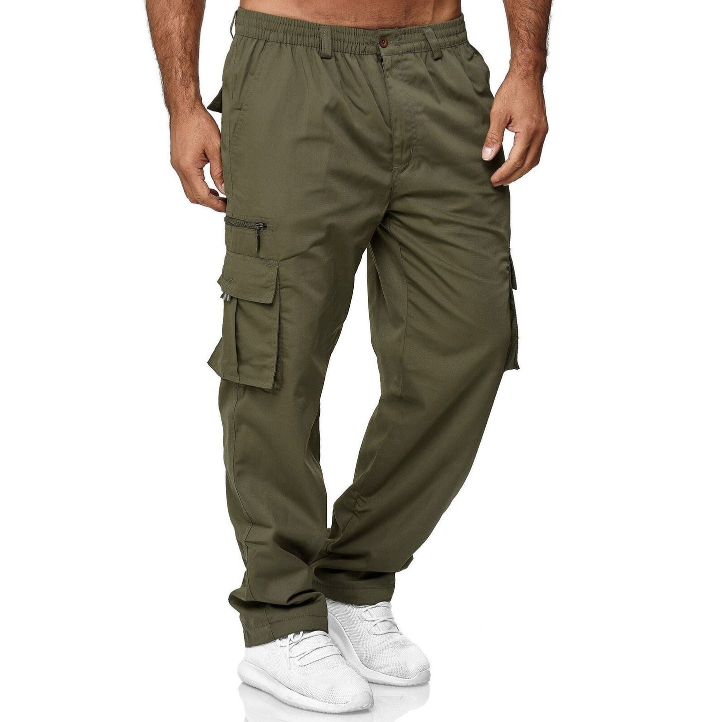 Running pants Joggers Men Cargo Pants Streetwear Hip Hop Casual Pockets Track Pants Male Harajuku Fashion Trousers