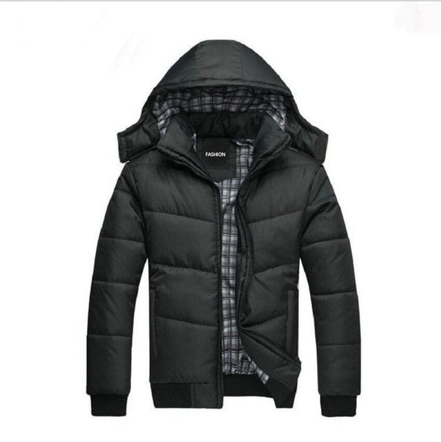 saferido Winter Military Jacket Men Casual Thick Thermal Coat Army Pilot Jackets Air Force Cargo Outwear Fleece Hooded Jacket 4XL Clothes
