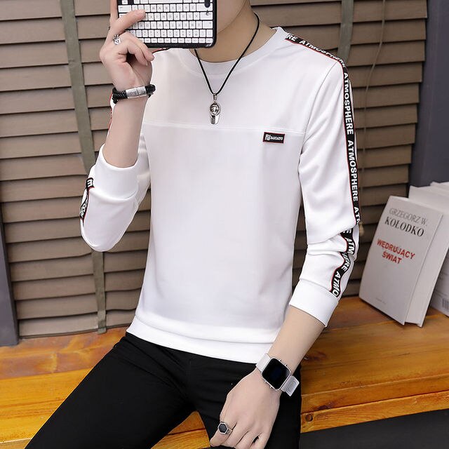 saferido       Men's Hoodies Long Sleeve Sweatshirt Winter Solid Color Army Green Sweatshirt  Streetwear Slim  Hoodies Men M-4XL Big Size