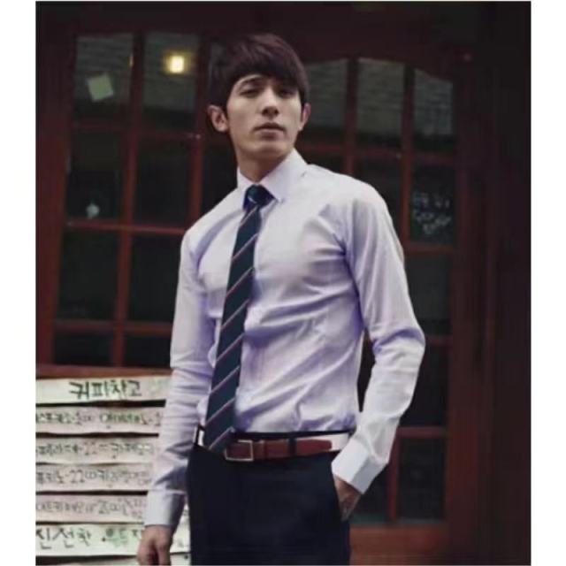 Men's Slim Fit Long Sleeve Shirt Male Leisure Shirt Social Business Dress Shirt Brand 17 color Clothing Comfortable Shirts