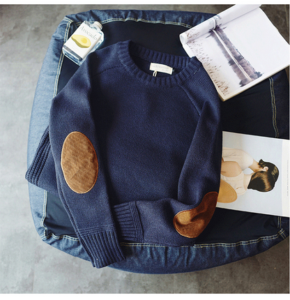 Sweater For Men Autumn Winter Printed Knitted Tops Long Sleeve Retro Casual Style Stripe Pullover Jumpers Male Warm Sweaters