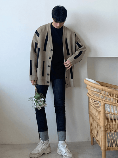 saferido Korean line design cardigan na55