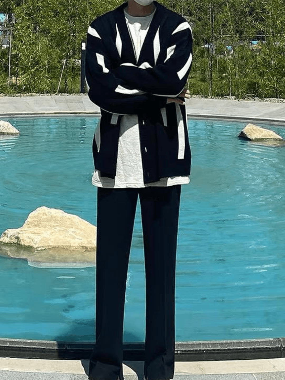 saferido Korean line design cardigan na55