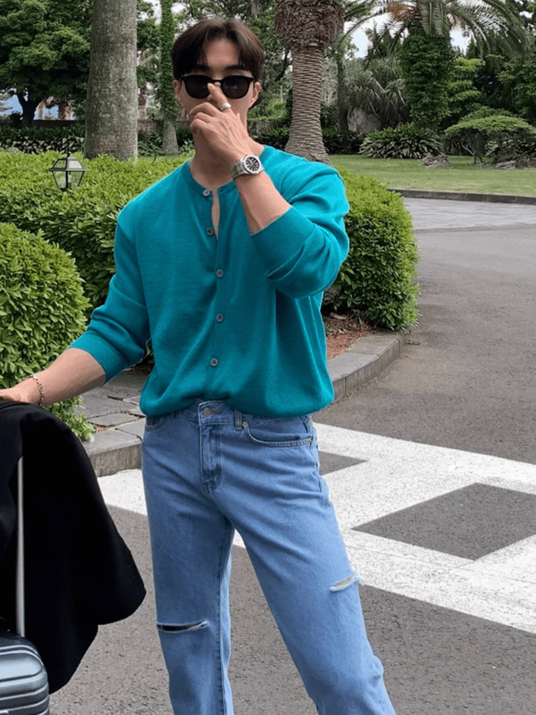 saferido [MRCYC] Korean version of simple cardigan na1019