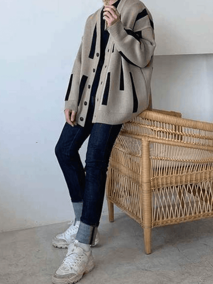 saferido Korean line design cardigan na55