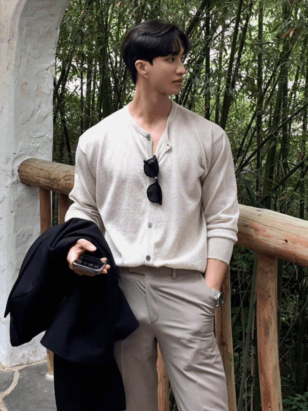 saferido [MRCYC] Korean version of simple cardigan na1019