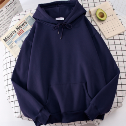 Soild Haze Blue Hoodies Sweatshirt Men Hoodie Sweatshirts Spring Autumn Hooded Jumper Pullover Streetwear Hoody