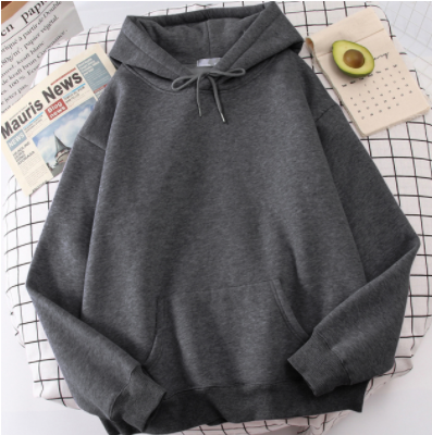 Soild Haze Blue Hoodies Sweatshirt Men Hoodie Sweatshirts Spring Autumn Hooded Jumper Pullover Streetwear Hoody