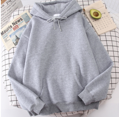 Soild Haze Blue Hoodies Sweatshirt Men Hoodie Sweatshirts Spring Autumn Hooded Jumper Pullover Streetwear Hoody