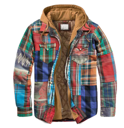 Brand Winter Mens Fashion Warm Long Sleeve Plaid Shirt Male Thick Fleece Lined Soft Business Casual Flannel Dress Shirts