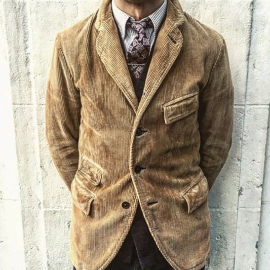 saferido      -shop mens fall fashion 2024 New Men's Casual Fashion Solid Color Open Lining Coat Men