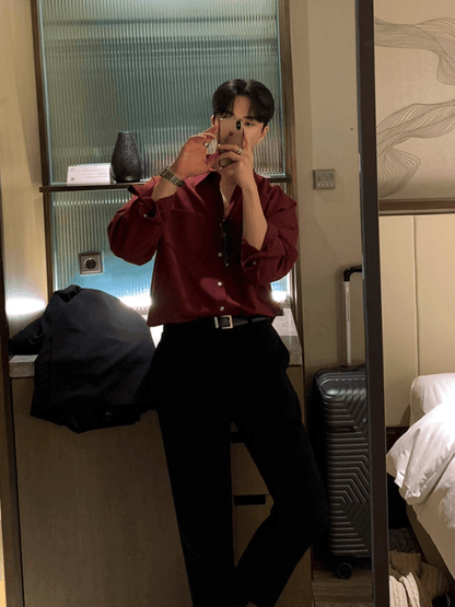 saferido [MRCYC] Korean Trend Color Shirt na1011