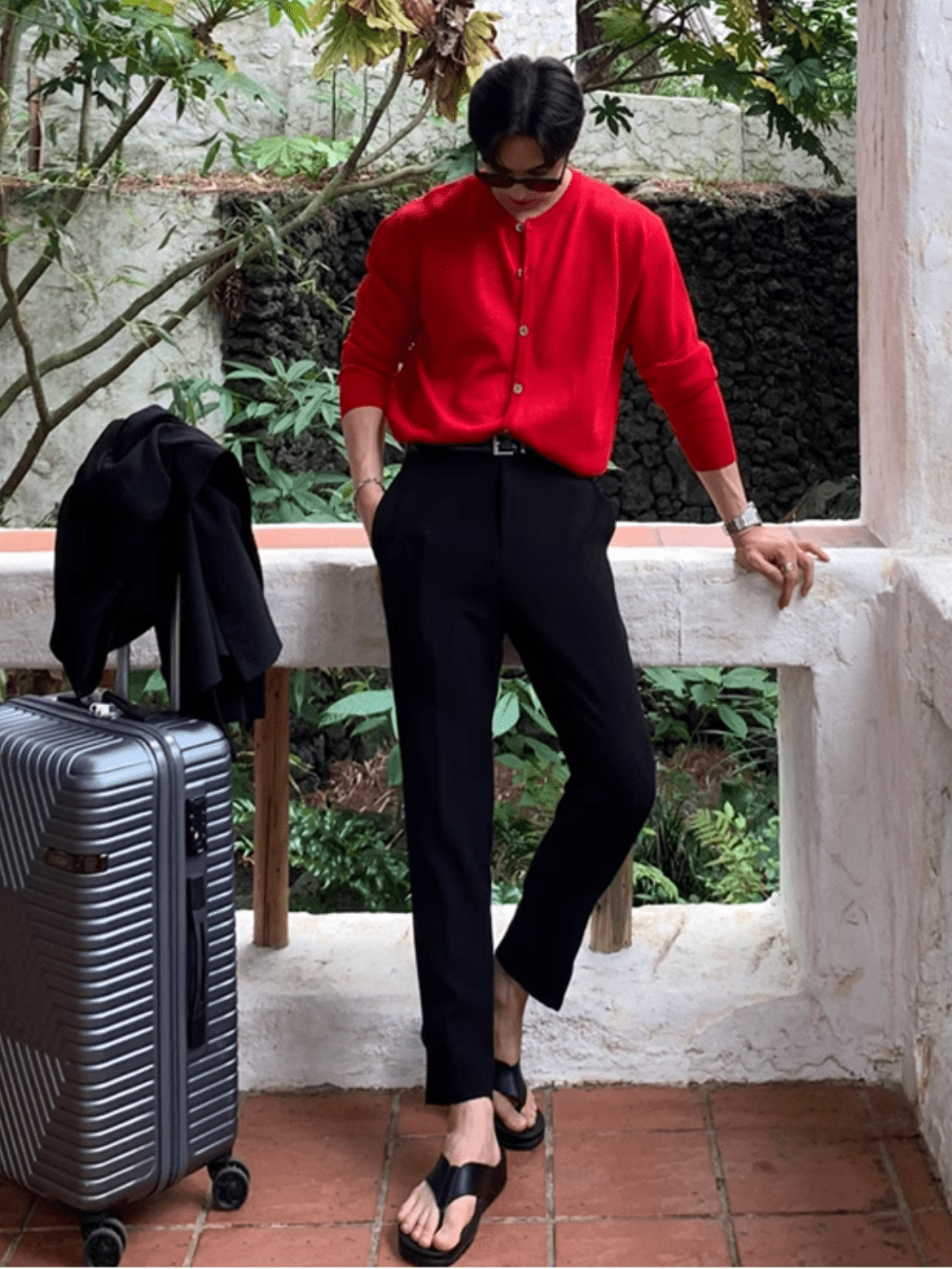 saferido [MRCYC] Korean version of simple cardigan na1019