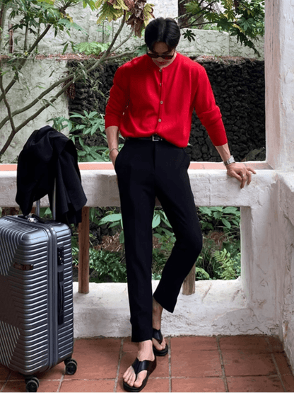 saferido [MRCYC] Korean version of simple cardigan na1019