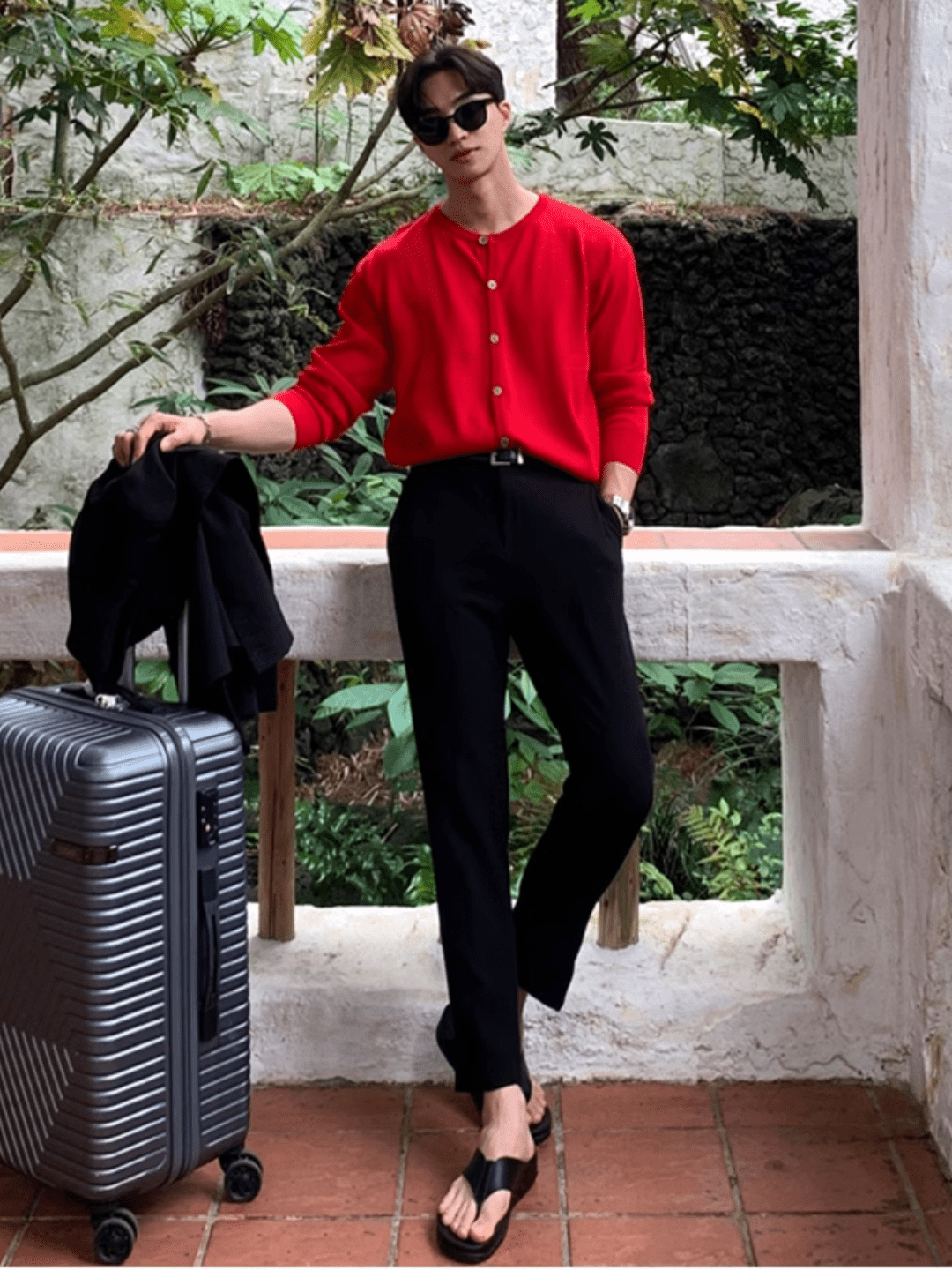 saferido [MRCYC] Korean version of simple cardigan na1019