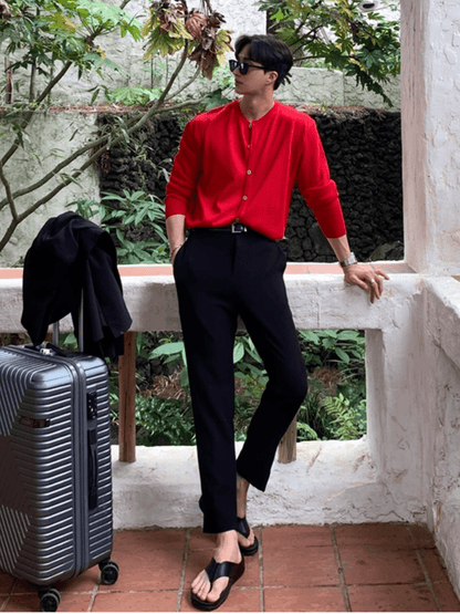 saferido [MRCYC] Korean version of simple cardigan na1019