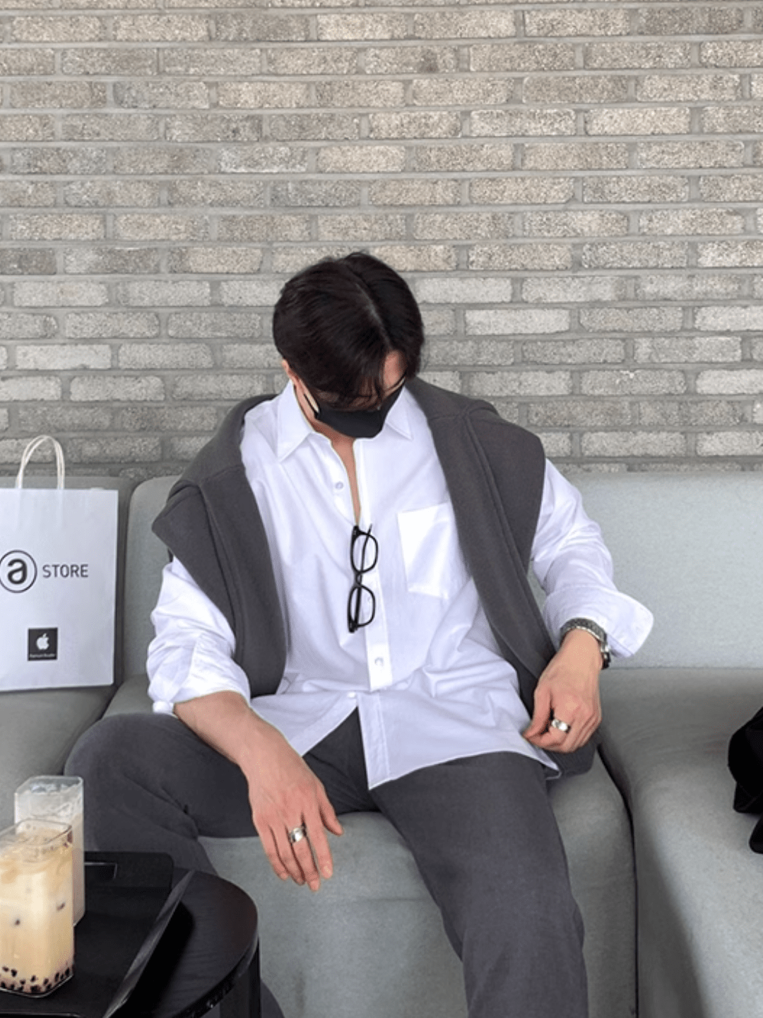 saferido [MRCYC] Korean Trend Color Shirt na1011
