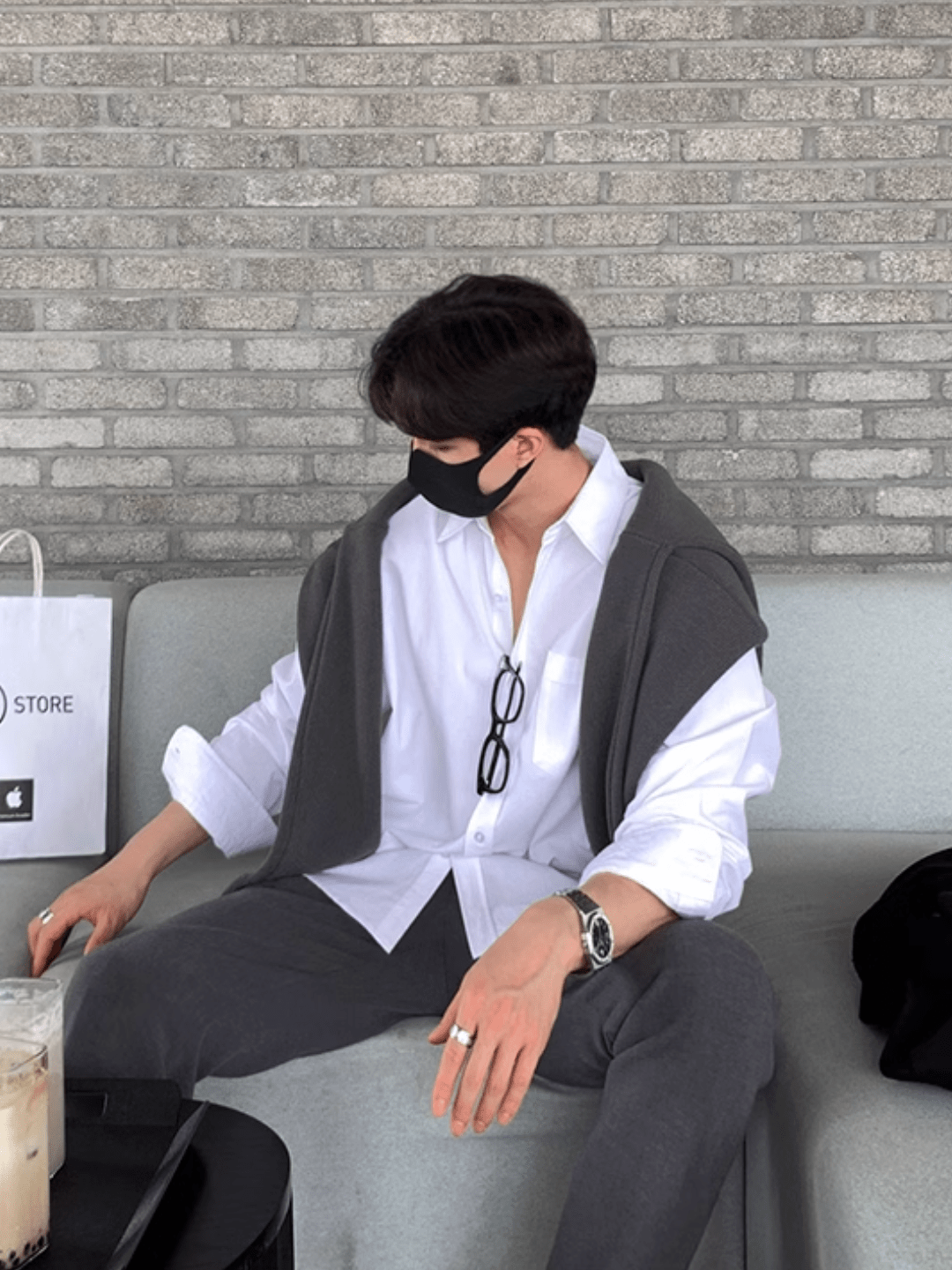 saferido [MRCYC] Korean Trend Color Shirt na1011