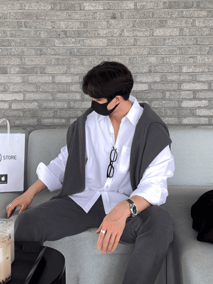 saferido [MRCYC] Korean Trend Color Shirt na1011