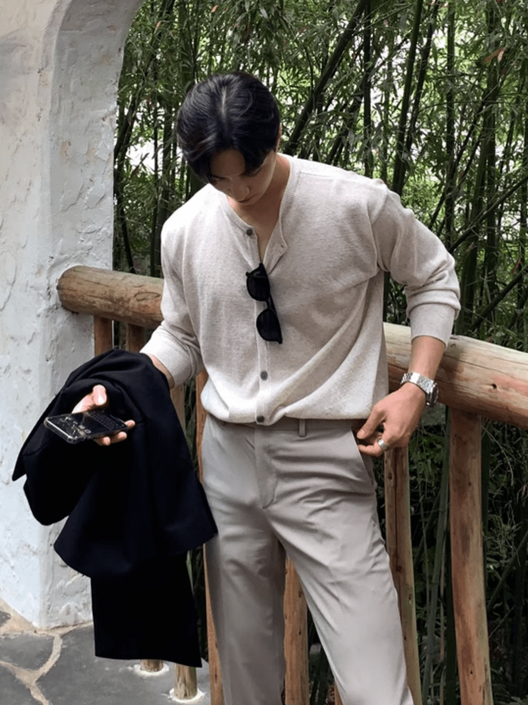 saferido [MRCYC] Korean version of simple cardigan na1019