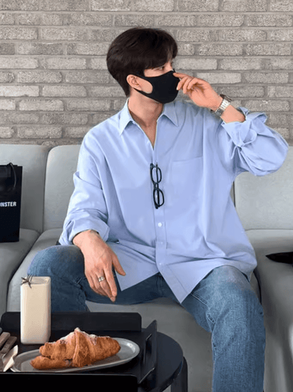 saferido [MRCYC] Korean Trend Color Shirt na1011