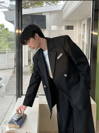 saferido [ONELYC1NS] Korean loose suit na1005