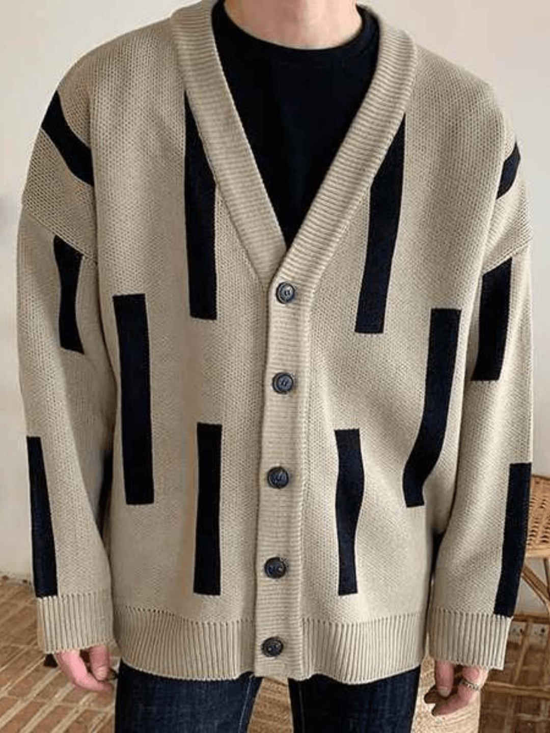 saferido Korean line design cardigan na55