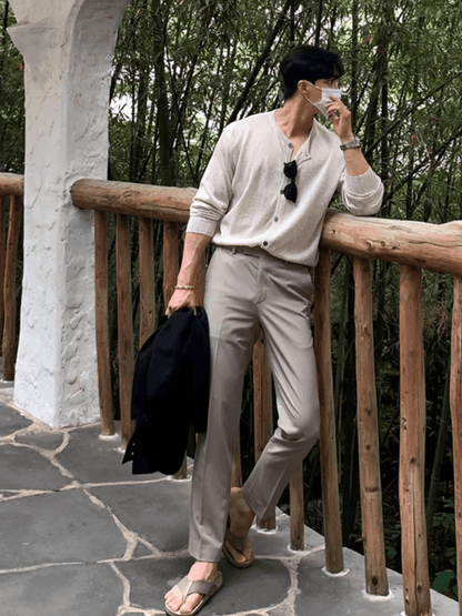 saferido [MRCYC] Korean version of simple cardigan na1019