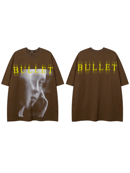saferido [XPKAEAX] American style oversize T-shirt na775
