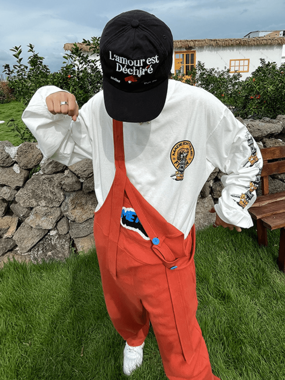 saferido [MaxDstr] American retro hiphop street T-shirt NA842