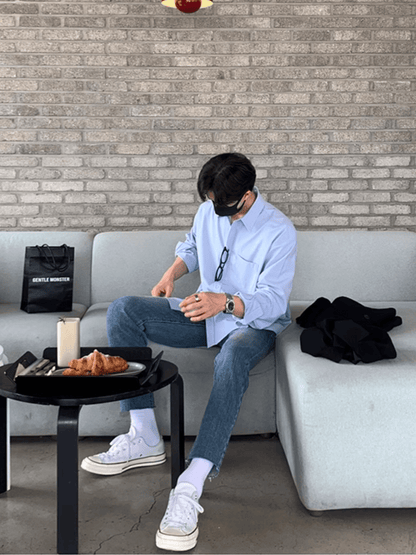 saferido [MRCYC] Korean Trend Color Shirt na1011