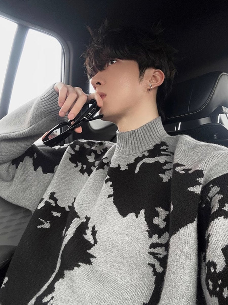 saferido [JH HOMME] Korean version of knit na1487