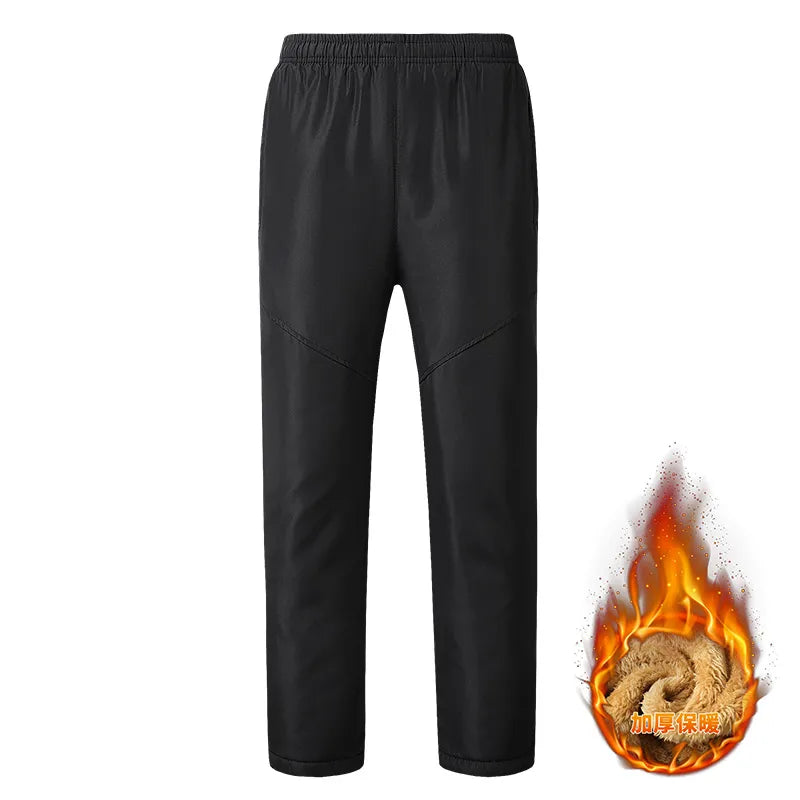Lamb wool cashmere pants for men Joggers Sweatpants men's Casual Thickened Lamb Wool trousers mens Comfortable Warm Sweatpants