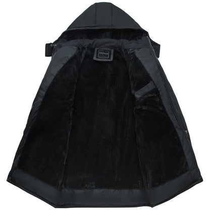 Winter Coat Men Fashion Mens Parkas Thicken Male Thick Warm Coat Parkas Hooded Winter Windproof Man Jacket for Men Clothes Parka