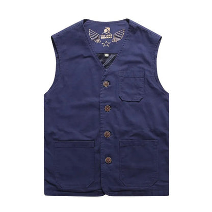 Summer Men's Vests Casual Man Cotton Breathable Mesh Vest Sleeveless Jackets Man Outwdoor Fishing Waistcoats Clothing 8XL
