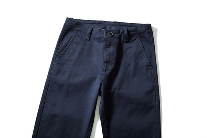 Luxury Straight Business Casual Men Pants High Quality Designer Spring Autumn Elegant Male Leisure Long Formal Trousers