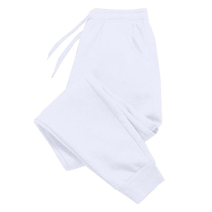 Men Women Long Pants Autumn and Winter Mens Casual Fleece Sweatpants Soft Sports Pants Jogging Pants 5 Colors
